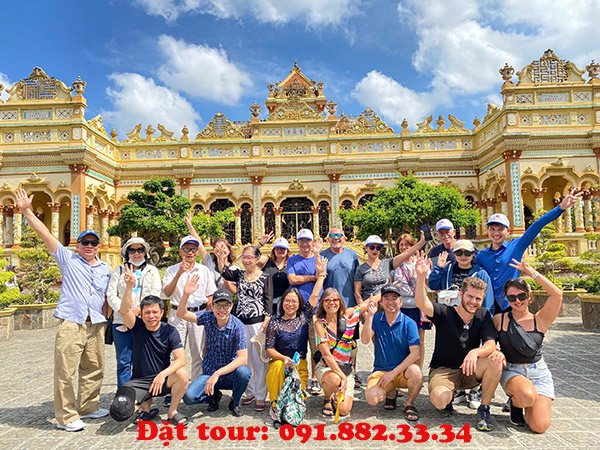 TOUR VIP 1 NGÀY : SGN - MỸ THO - VƯỜN TRÁI CÂY - BẾN TRE - SGN